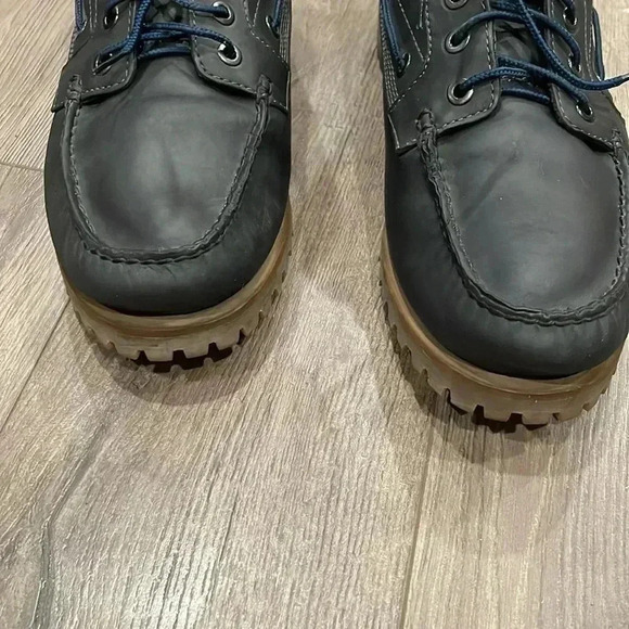 ❤️Host Picks❤️Men's Timberland 7 Eye Chukka Green Leather LaceUp Ankle Boots-9M - Picture 8 of 11